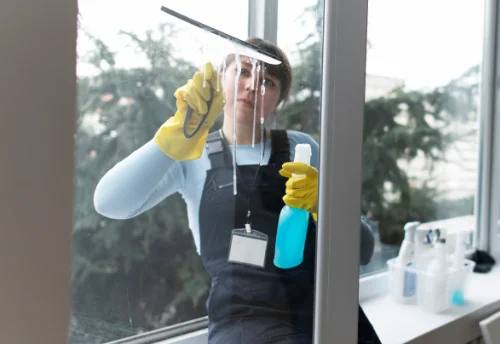 Nettoyage de vitres intérieures et extérieures à Laz
